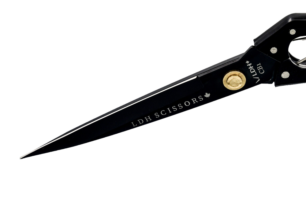 *SECONDS SALE* 14” Midnight Edition Batting Shears - LDH Scissors