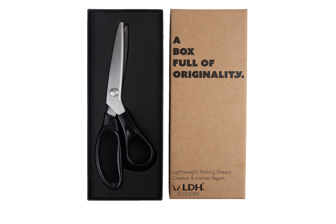 Lightweight Pinking Shears - 9" - LDH Scissors