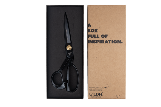 Midnight Edition Fabric Shears - LDH Scissors