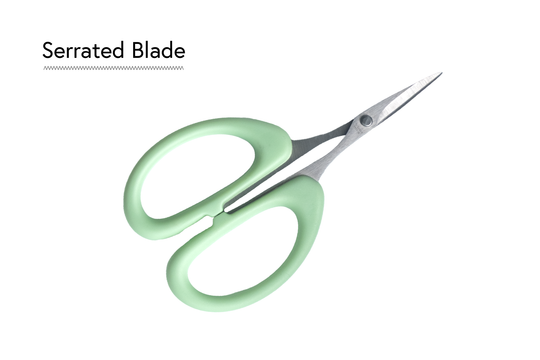 Bloom Series 4" Soft-handled Scissors - Green