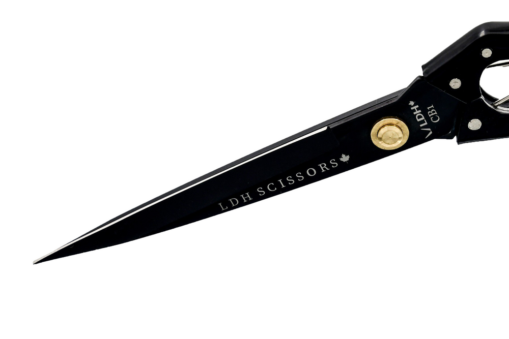 *SECONDS SALE* 14” Midnight Edition Batting Shears - LDH Scissors 