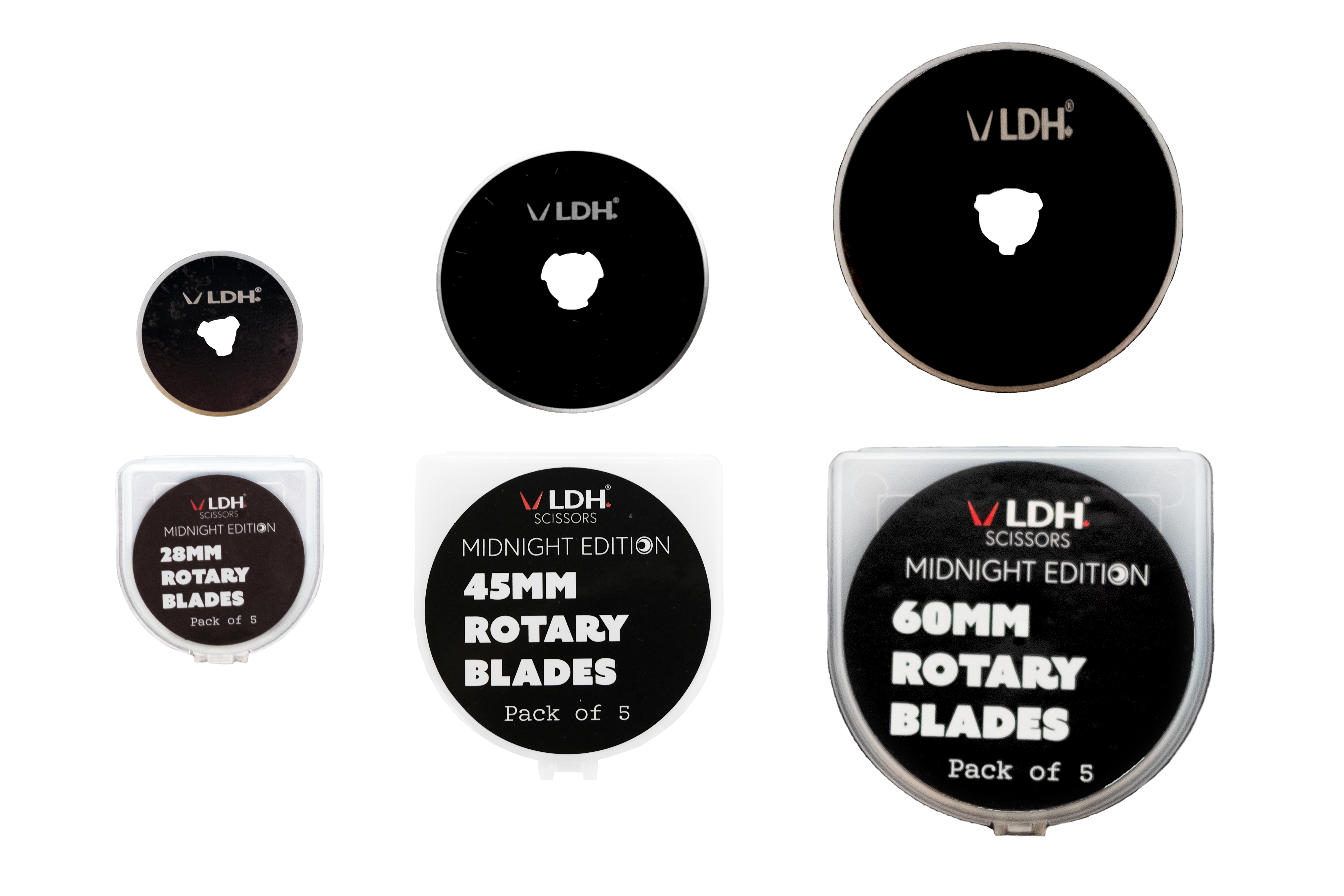 60mm Midnight Edition Rotary Blades